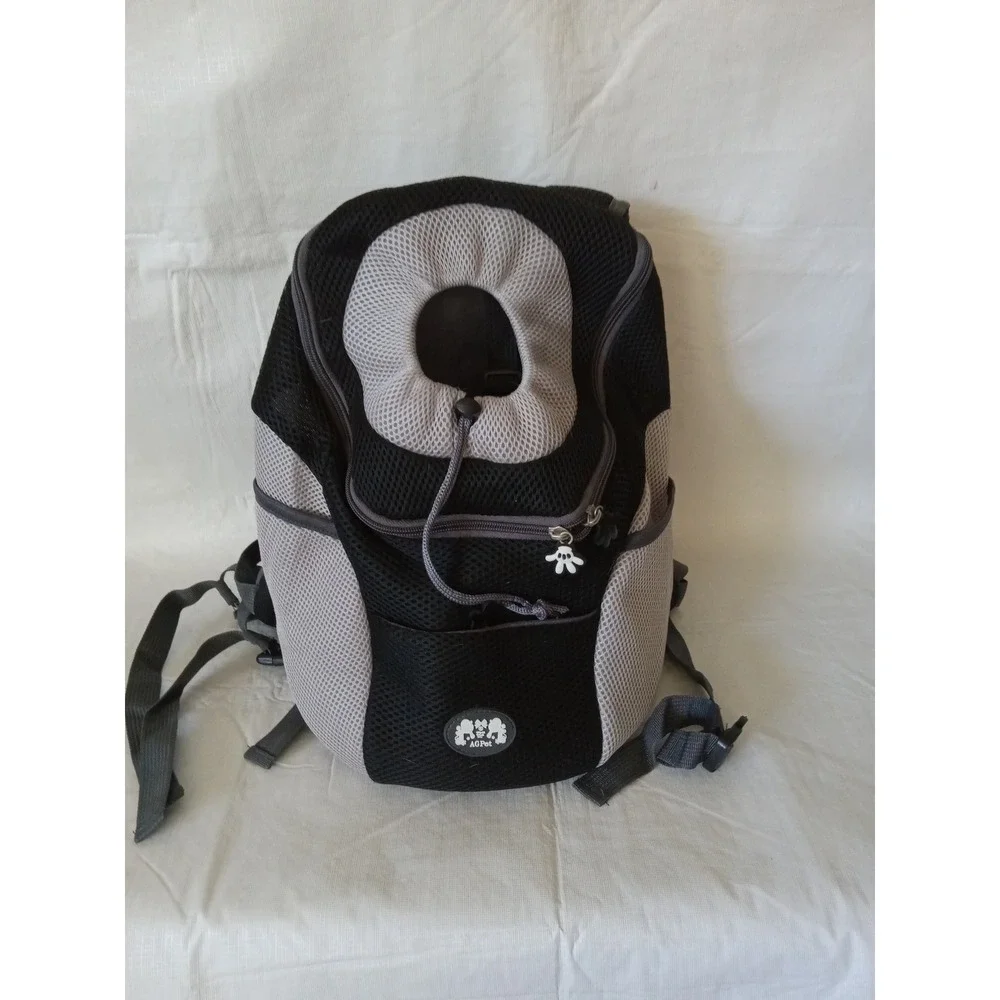 AGPet Pet Carrier Backpack Dog Cat Travel Bag Ventilated Safe Comfortable